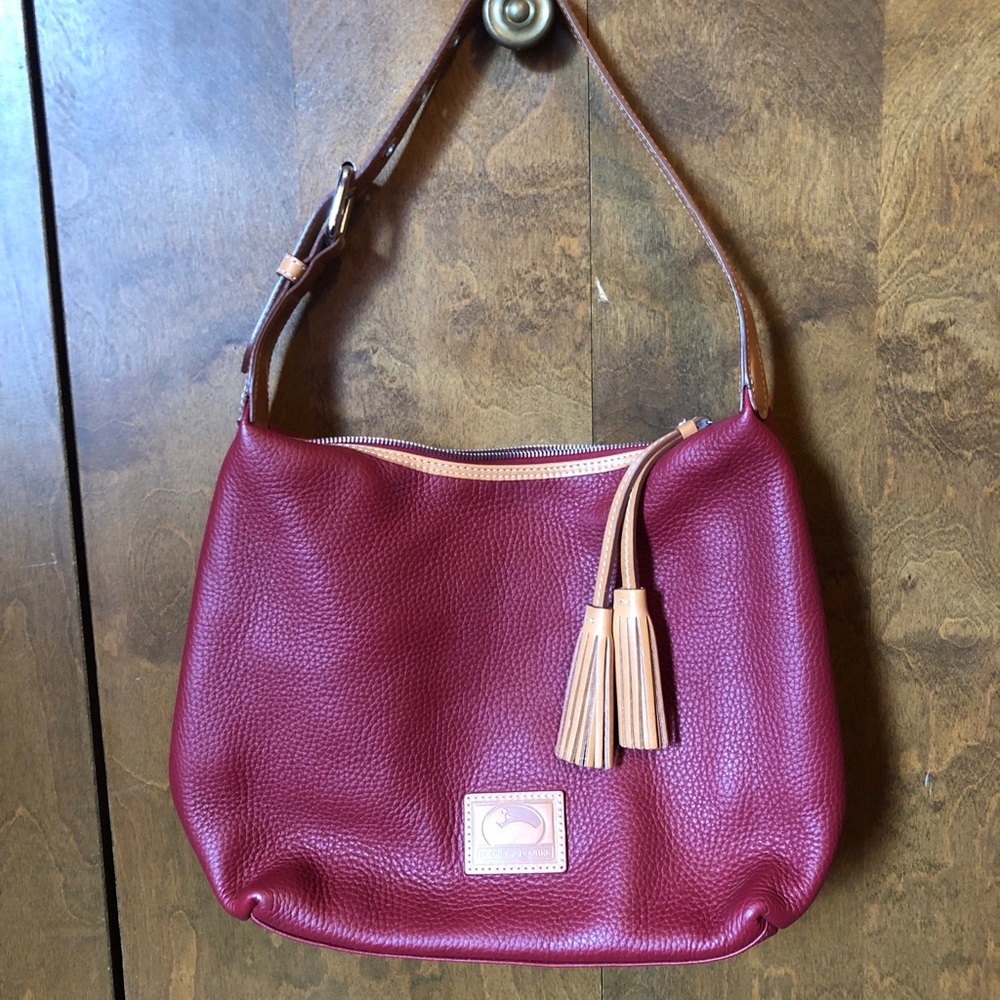 Dooney and Bourke Shoulder Bag-Red